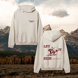 Let It Ride Hoodie - BONE