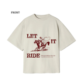 Let It Ride Graphic Tee - BONE