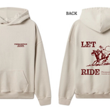 Let It Ride Hoodie - BONE