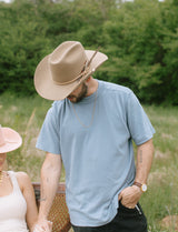 Handstacked Hat Feathers