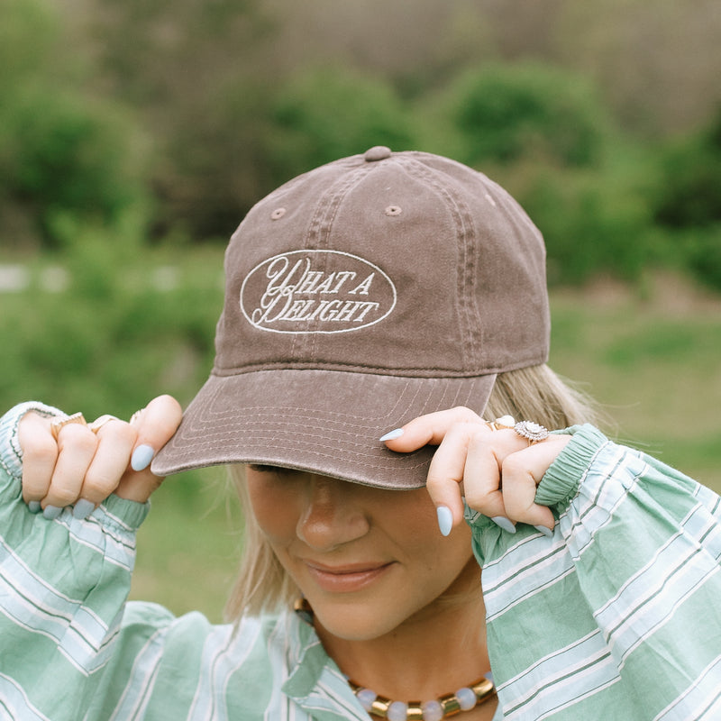 What A Delight Dad Hat