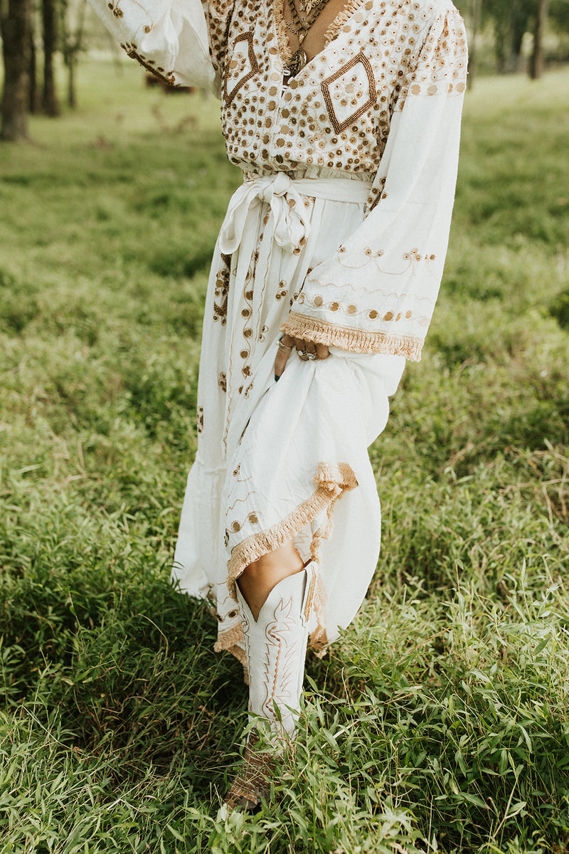 Blanc Ophelia Maxi Dress
