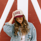 Follow Me To Tennessee Trucker Hat Maroon