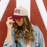 Follow Me To Tennessee Trucker Hat Maroon