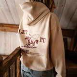 Let It Ride Hoodie - BONE