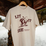 Let It Ride Graphic Tee - BONE