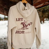 Let It Ride Hoodie - BONE