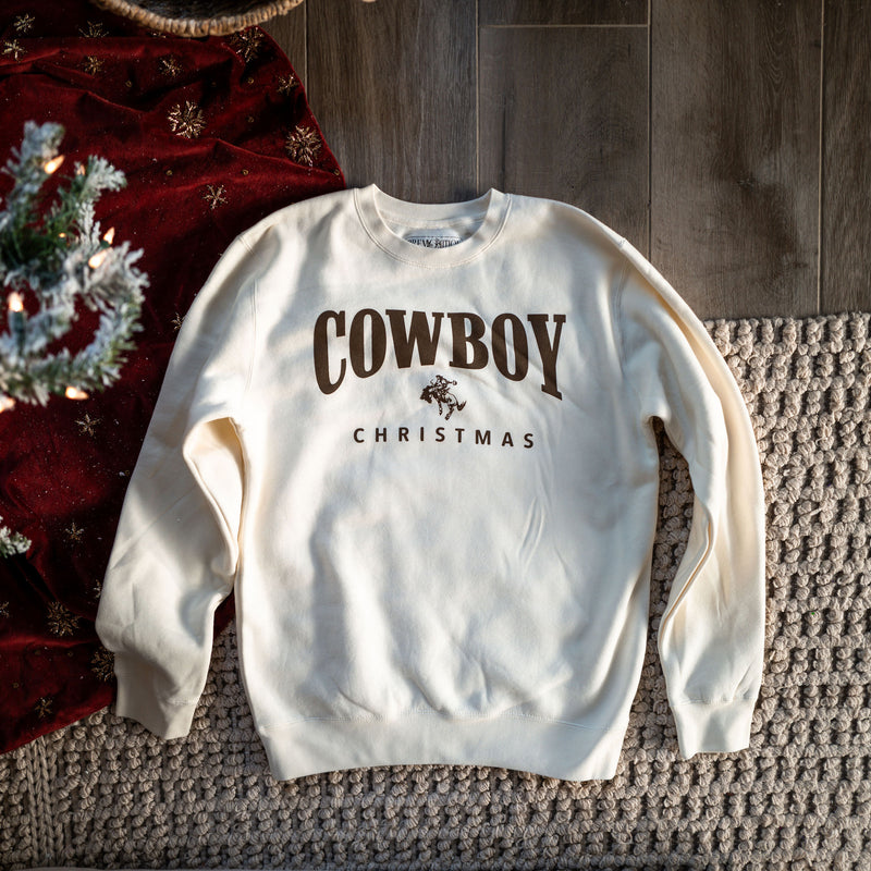 Bone Cowboy Christmas Crewneck