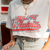 Long Live Old Nashville Graphic Tee