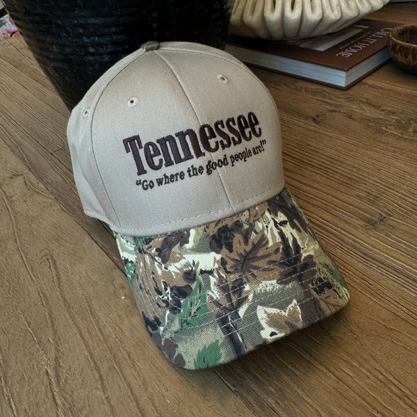 Tennessee Good People Canvas Hat