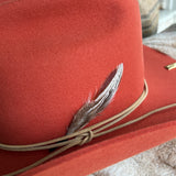 Handstacked Hat Feathers