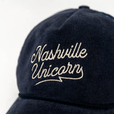 Nashville Unicorn Corduroy Trucker Hat