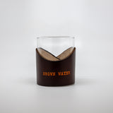 Brown Water Lowball Glass